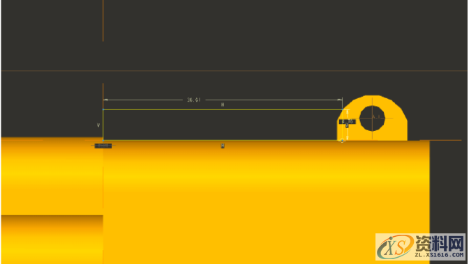 用UG画AK47刺刀PROE建模造型详细步骤有草图,设计培训,培训,横沥镇,培训学校,第29张