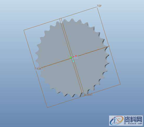 利用Pro/E软件设计建模链轮的方法,利用Pro/E建模链轮的方法,参数,圆弧,第11张