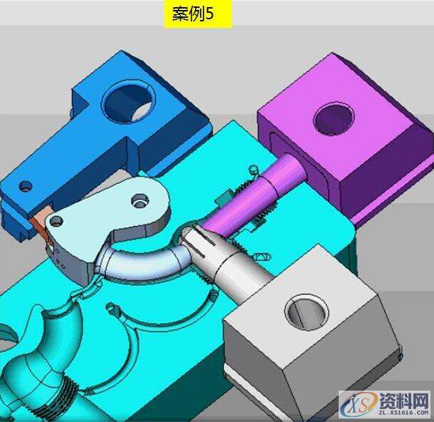 塑胶模具设计的9种弧形抽芯设计样式与注意事项,模具设计,样式,塑胶,第7张