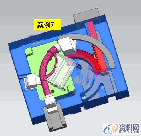 塑胶模具设计的9种弧形抽芯设计样式与注意事项,模具设计,样式,塑胶,第12张
