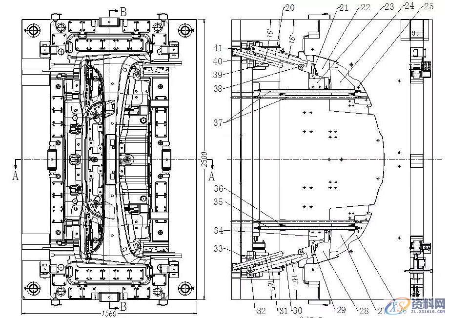 汽车前保险杠设计经验，针对大型薄壁如何设计模具,汽车前保险杠设计经验，针对大型薄壁如何设计模具,设计,模具,第2张