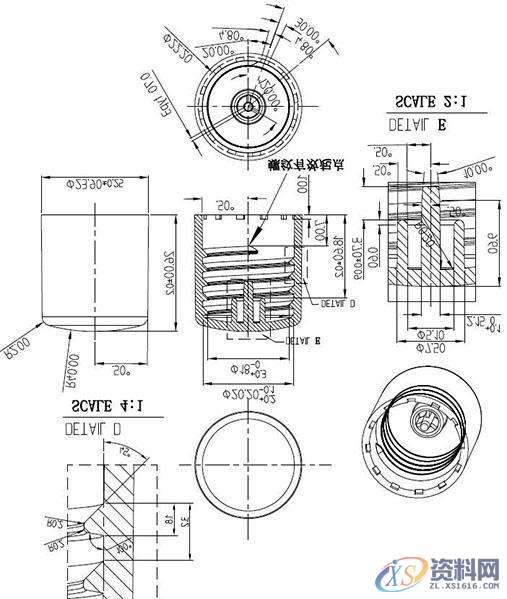 注塑模具设计之化妆品保湿露瓶盖设计方法,模具设计,注塑,第1张