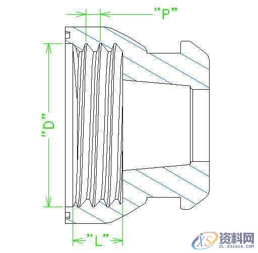 塑胶模具设计之螺纹设计教程,模具设计,螺纹,塑胶,第4张
