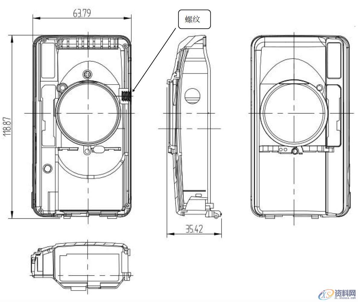 精雕模具产品 ：数码相机前盖注塑模设计要点分享,精雕,要点,模具,第1张