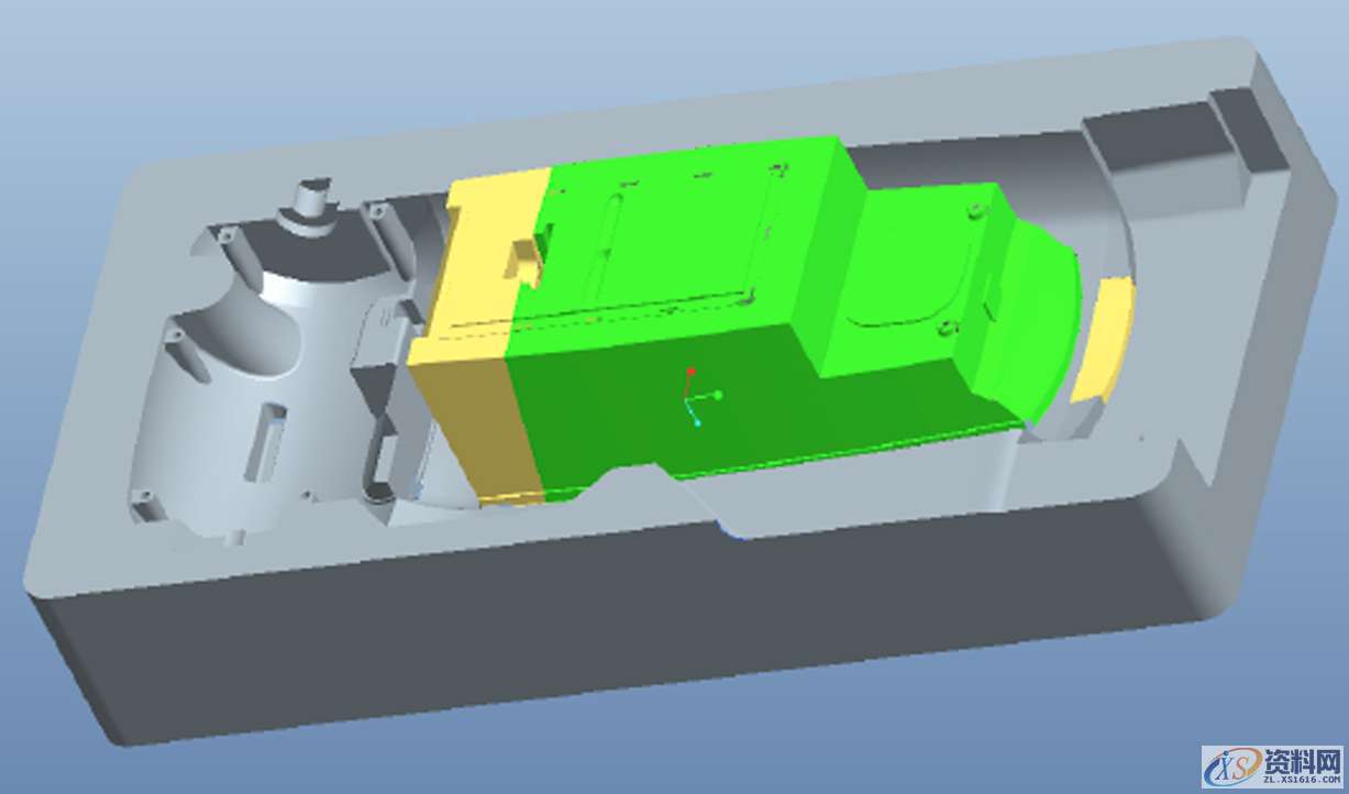 镶件拆分式注塑模具设计：复杂的吸尘器上盖设计,模具设计,注塑,第13张