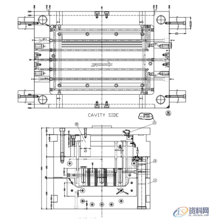 倒装模具设计案例：电器保护盖的注塑设计,模具设计,注塑,第5张