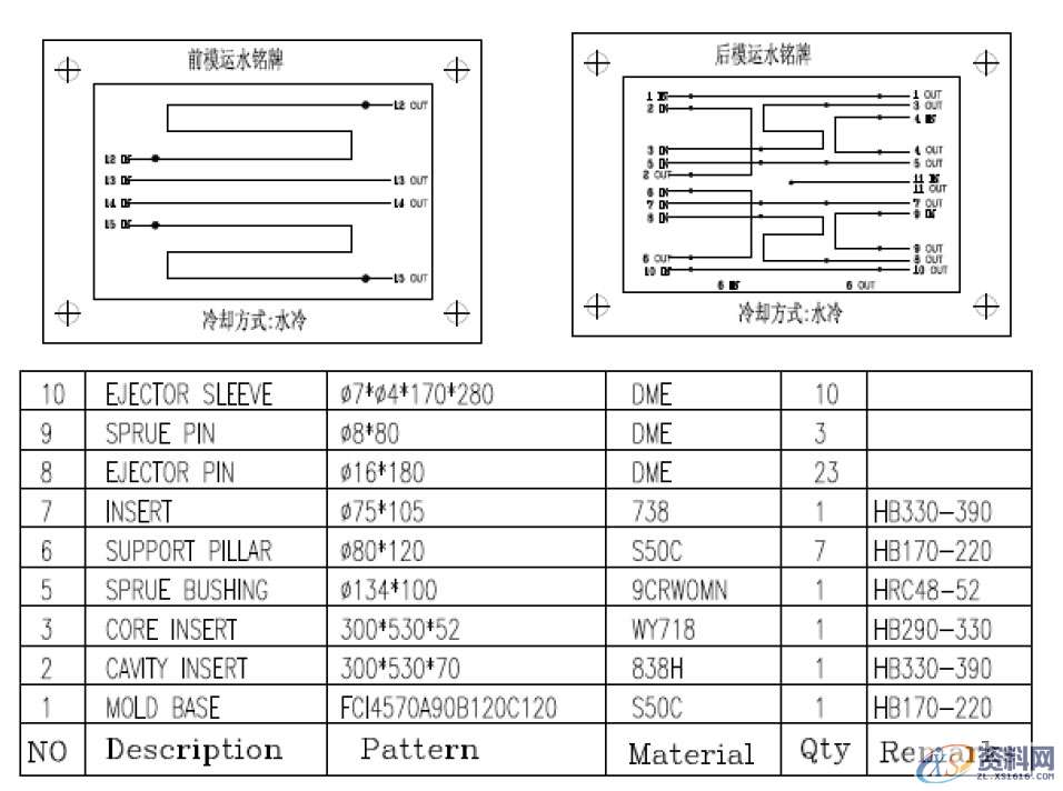 塑胶模具设计:倒装模显示器底座的细水口设计详细流程,水口,模具设计,塑胶,第6张