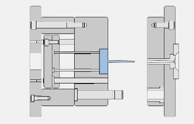 一目了然的模具结构动态图！快来看看吧！！！,分型,机构,侧向,脱模,第33张
