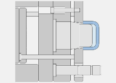 一目了然的模具结构动态图！快来看看吧！！！,分型,机构,侧向,脱模,第45张