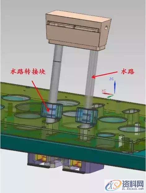 注塑模具斜顶结构, 居然有这么多的要求?,注塑模具斜顶结构, 居然有这么多的要求?,设计,实体,水路,第9张