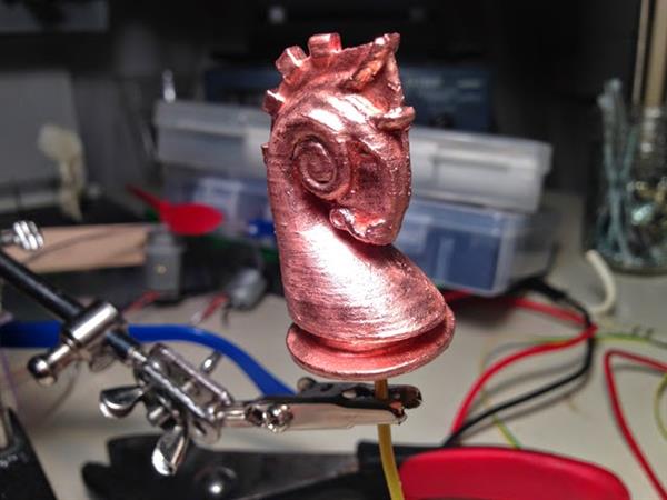 一种为3D打印作品镀铜/银的简单方法（图文教程）,一种为3D打印作品镀铜/银的简单方法,打印,可以,电镀,第6张