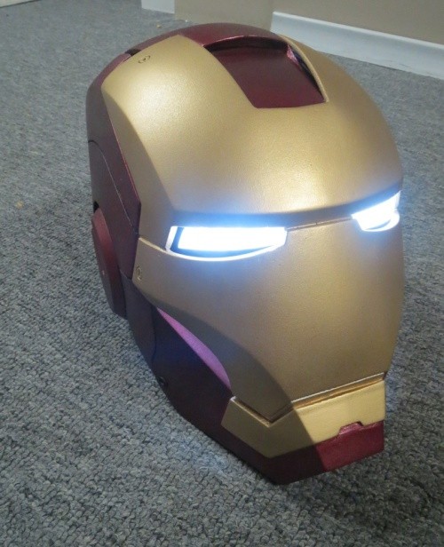 3D打印的钢铁侠头盔（图文教程）,3D打印钢铁侠头盔 可手动控制令人称奇 ,打印,教程,第1张