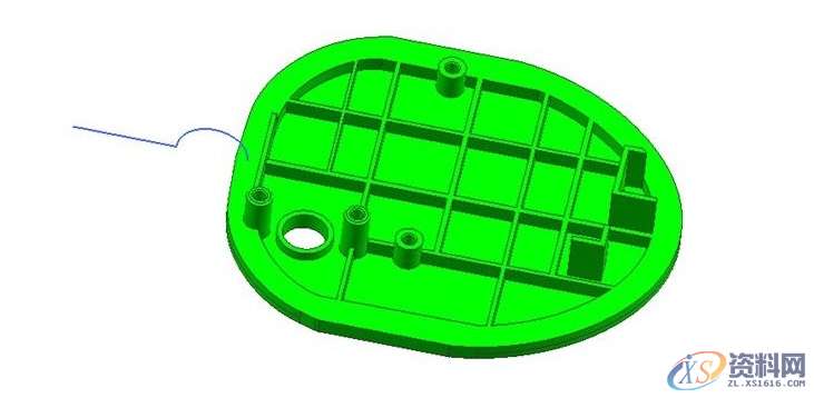 UG快速画牛角进胶的绝招,第1张