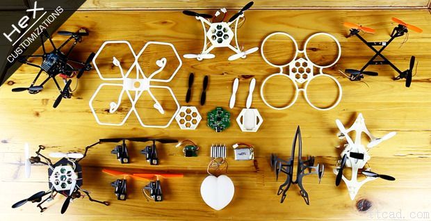 世界上首款用智能手机控制的3D打印飞行器（图文教程）,世界上首款用智能手机控制的3D打印飞行器,控制,第2张