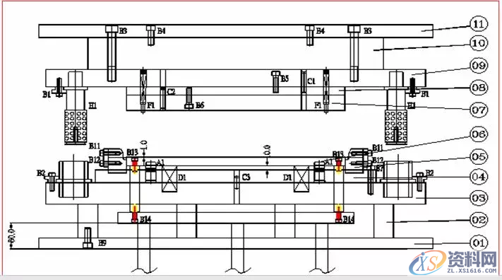 五金模具设计中复合模、成型模基本结构 你收藏了吗？,五金模具设计中复合模、成型模基本结构 你收藏了吗？,模具设计,成型,结构,第7张
