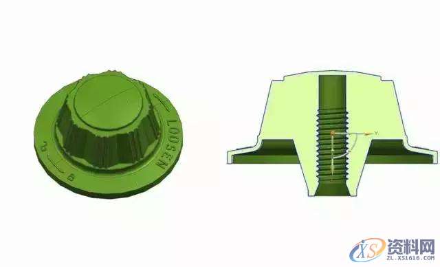 内螺牙的脱模方式正常有下面几种,脱模,方式,第1张