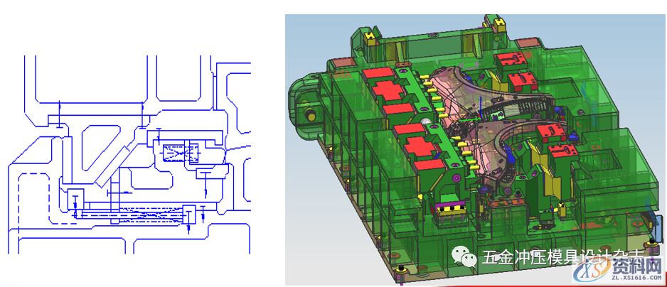大型模具公司内部培训资料，汽车模具中斜楔模具结构简介,大型模具公司内部培训资料，汽车模具中斜楔模具结构简介,模具,结构,第13张