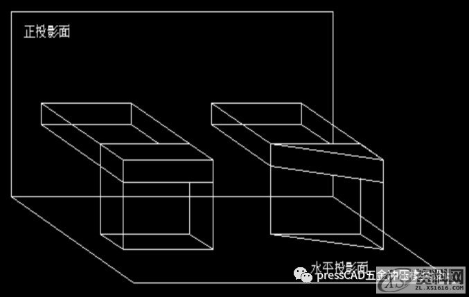 基础知识“机械制图简介”第一角法与第三角法,第一章：基础知识“机械制图简介”第一角法与第三角法,视图,投影,零件,第1张