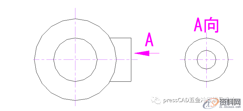 基础知识“机械制图简介”第一角法与第三角法,第一章：基础知识“机械制图简介”第一角法与第三角法,视图,投影,零件,第5张