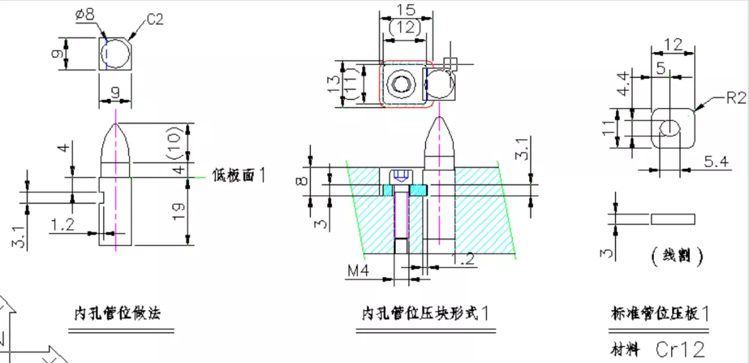 五金冲压模具设计“管位设计标准及弯曲模结构应用原理”很简单！ ...产品定位管位设计标准冲压弯曲结构应用原理,五金冲压模具设计“管位设计标准及弯曲模结构应用原理”很简单！,产品,第6张