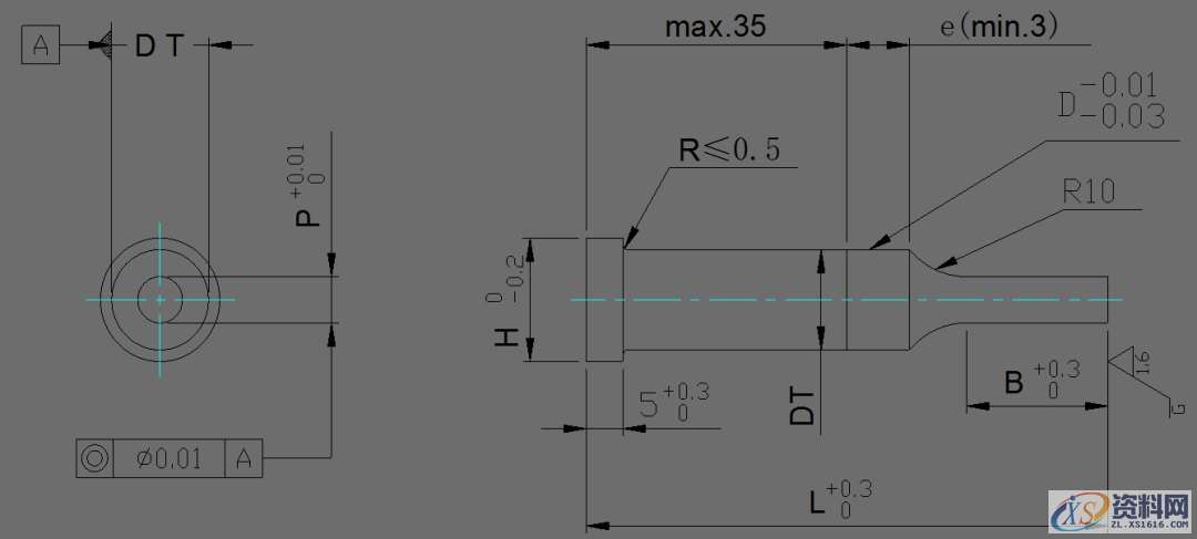 螺丝的规格及使用、AB冲设计标准、顶针设计标准分享,顶针,螺丝,一般,间距,第4张