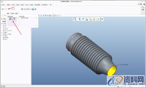Pro/E产品设计：下水软管设计流程,如图,旋转,阵列,设计培训,第16张