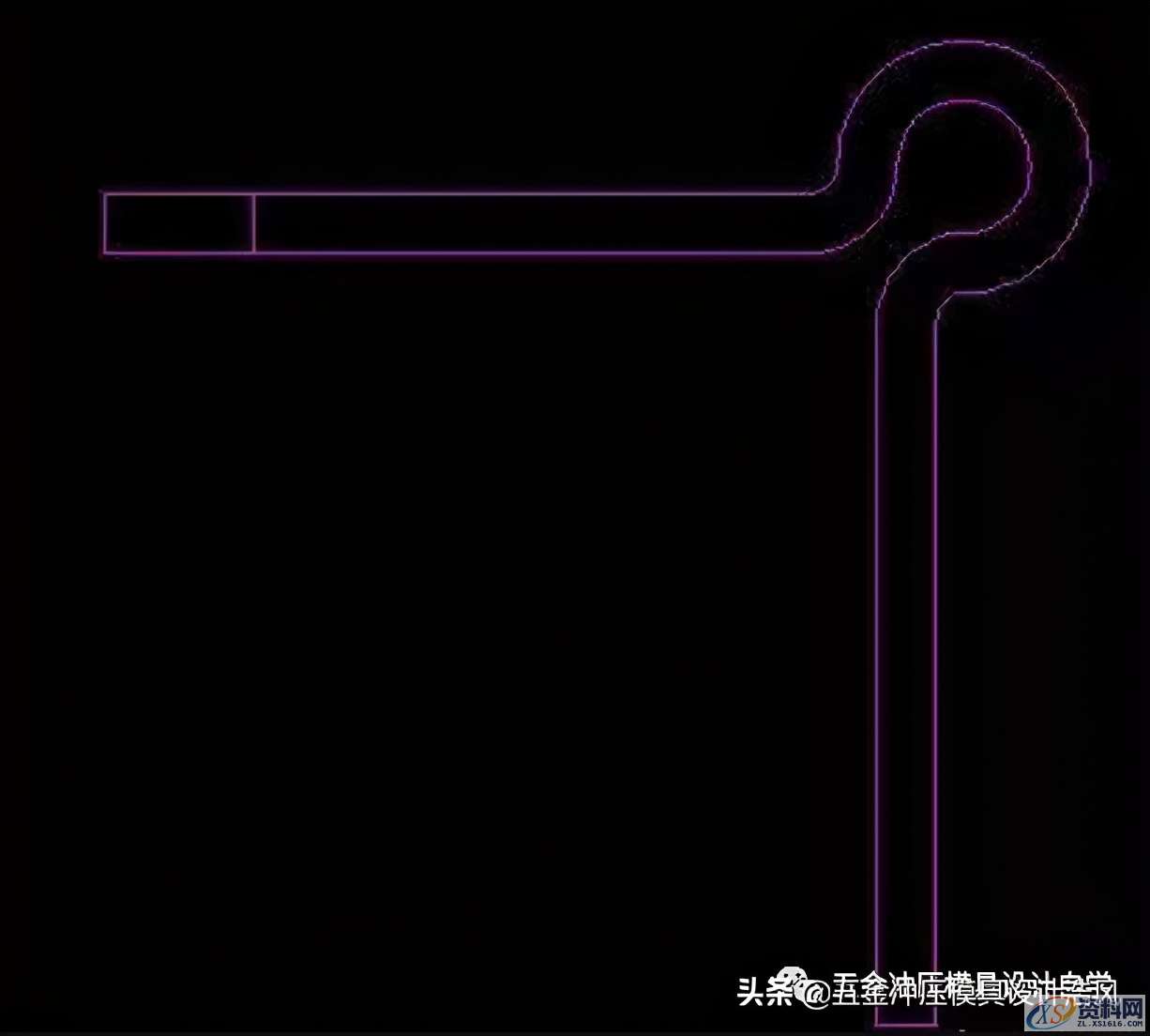 五金冲压模具设计：常见连续“各卷圆”成型工艺拆分，值得学习 ...,五金冲压模具设计：常见连续“各卷圆”成型工艺拆分，值得学习,工艺,成型,产品,第6张