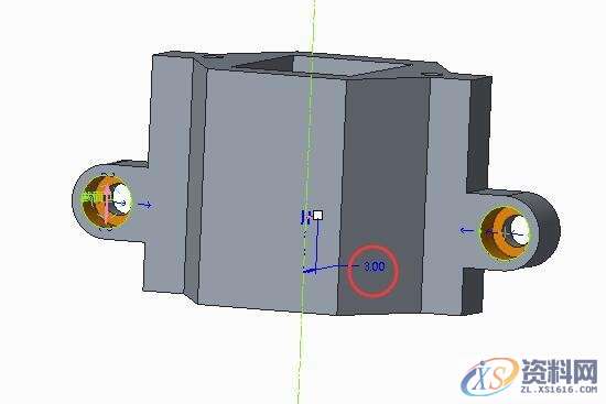 proe产品设计：台灯灯座的画法,设计培训,拉伸,画法,培训,第6张