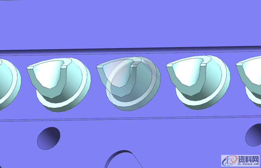 四面贯孔为了防止滑块抽芯产生尖角，所以采用四面斜顶抽芯 ...,四面贯孔为了防止滑块抽芯产生尖角，所以采用四面斜顶抽芯,模具,样式,模架,采用,第3张