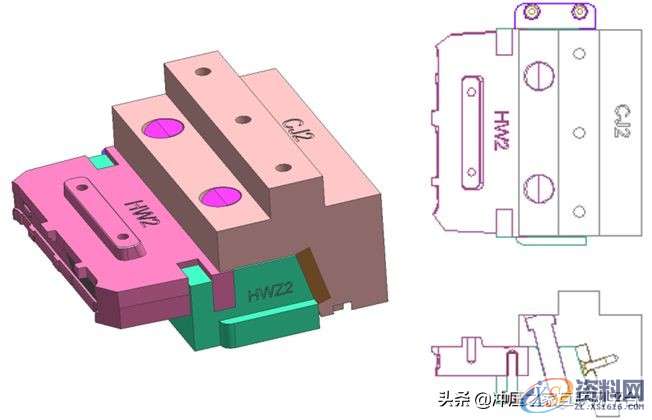 模具倒扣大，斜顶角度如何办？,模具倒扣大，斜顶角度如何办？真难住了,机构,设计,产品,第10张
