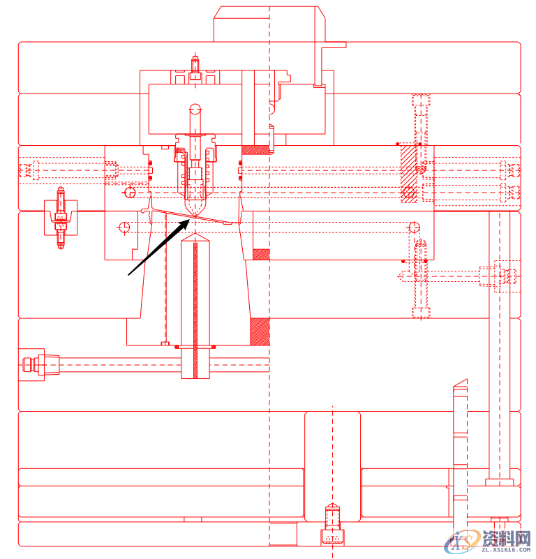 塑胶模具常用的10种常规结构，基本可以满足90%以上的产品,塑胶模具常用的10种常规结构，基本可以满足90%以上的产品,水口,下图,流道,模具,第5张