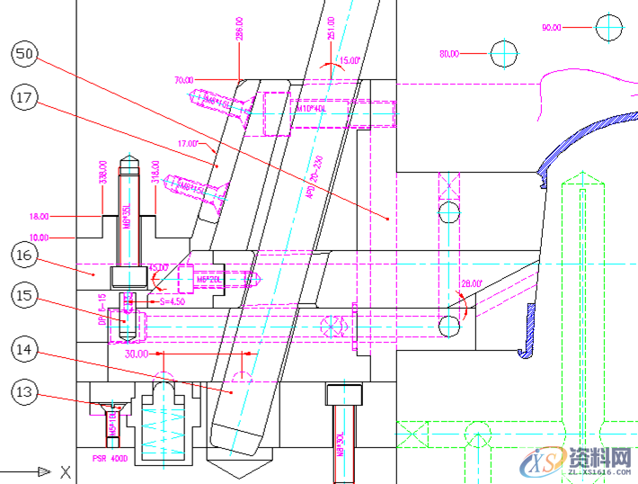 25类滑块经典结构：滑块+滑块、滑块+斜顶、滑块+顶针,25类滑块经典结构：滑块+滑块、滑块+斜顶、滑块+顶针,结构,进行,机构,第1张