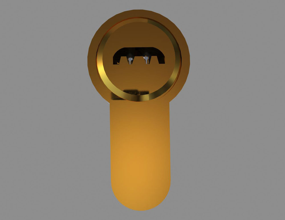 半圆双排珠咔吧锁内部结构3D图解(图文教程),半圆双排珠咔吧锁内部结构3D图解,结构,第1张