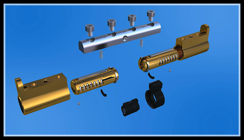 空转锁的结构3D图解(图文教程),空转锁的结构3D图解,结构,机构,什么,第13张
