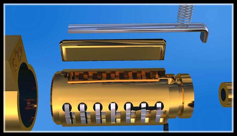 空转锁的结构3D图解(图文教程),空转锁的结构3D图解,结构,机构,什么,第22张