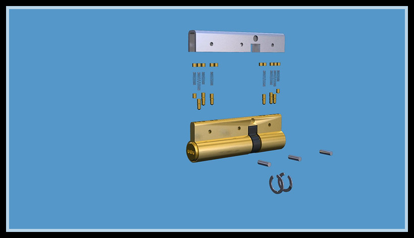 钱进锁结构3D图解(图文教程),钱进锁结构3D图解,结构,第14张
