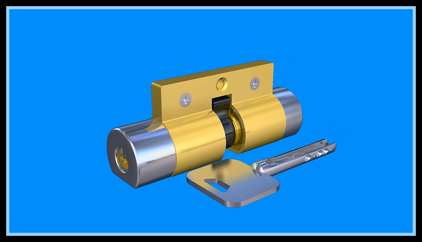 安防铁架锁结构3D图解(图文教程),安防铁架锁结构3D图解,结构,第17张