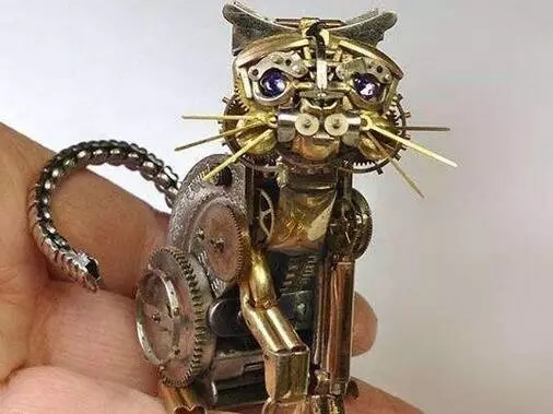 废旧机械零部件，玩好了就是工艺品，有些还很恐怖！(图文教程) ...,废旧机械零部件，玩好了就是工艺品，有些还很恐怖！,工艺,第15张