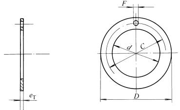 整圆止推垫圈主要尺寸和公差(图文教程),整圆止推垫圈主要尺寸和公差,尺寸,外径,公差,第1张