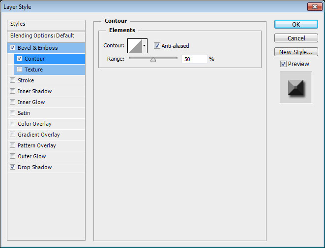 创建时尚的金属镶钉文字效果(图文教程),Simple Studded Text Effect step 6,采用,选择,这个,第25张