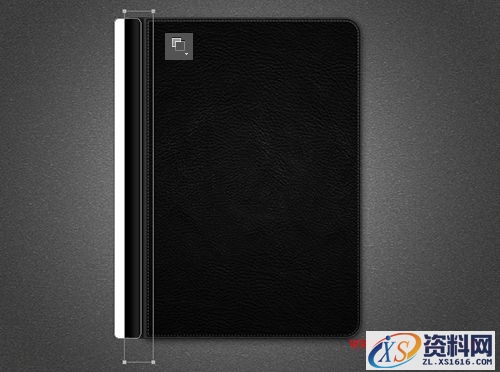 PS教程！手把手教你绘制精致写实的笔记本图标(图文教程),PS教程！手把手教你绘制精致写实的笔记本图标,选择,这个,形状,第26张