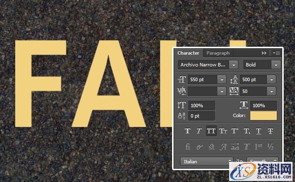 PS新手教程！手把手教你绘制萧瑟的秋天落叶字效(图文教程),20jc20151201,文件,选择,这个,第6张