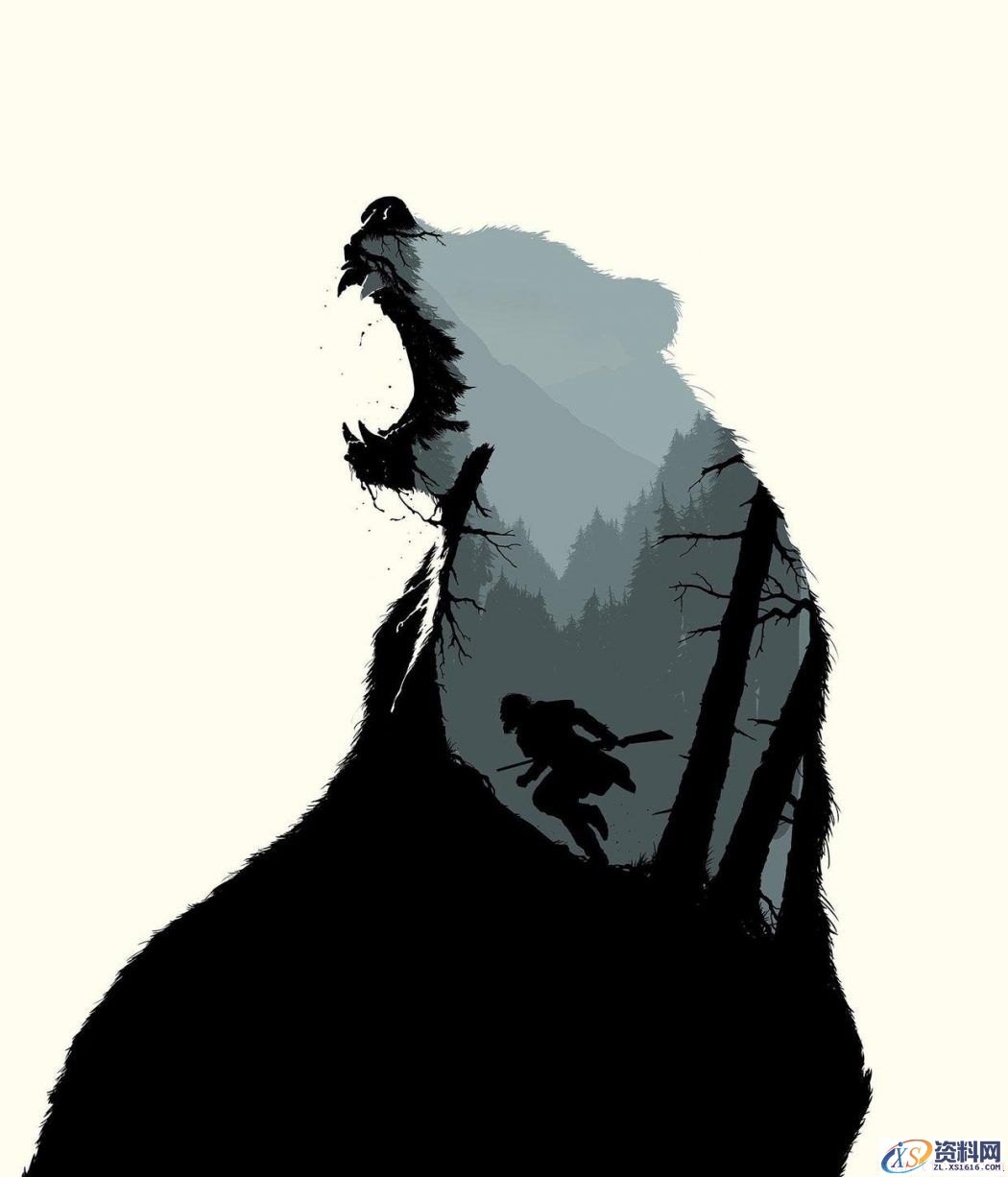 利用Photoshop创建荒野猎人海报(图文教程),利用Photoshop创建荒野猎人海报,要求,设计,一般,第11张