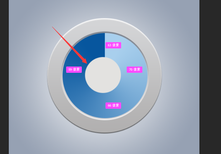 PS教程！手把手教你绘制一枚锤子浏览器图标(图文教程),tb2015042019,这个,角度,第13张