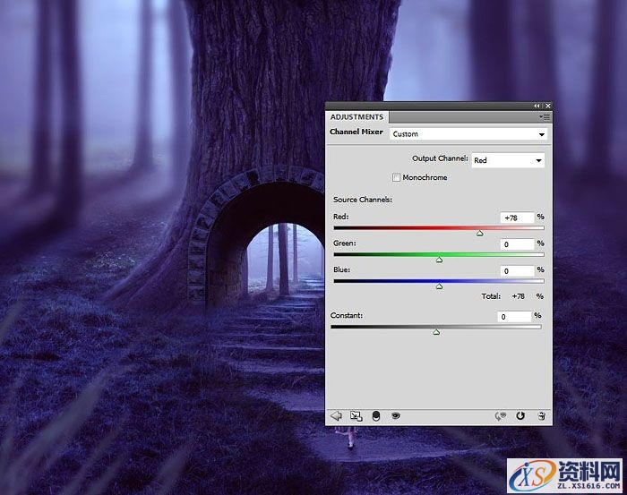 PS合成小孩走入奇幻森林场景教程(图文教程),PS合成小孩走入奇幻森林场景教程,设计,一般,选择,第63张