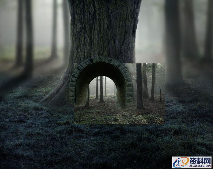 PS合成小孩走入奇幻森林场景教程(图文教程),PS合成小孩走入奇幻森林场景教程,设计,一般,选择,第39张