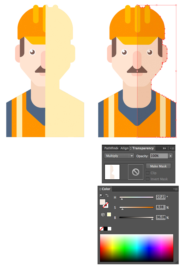 教你绘制扁平化风格的卡通人物肖像(图文教程),cc94569340206ac725af23e6d92a.jpg,设计,用于,选择,第21张