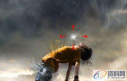 PS特效教程：打造人物图片分解消失的效果,采用,设计,产品,第12张