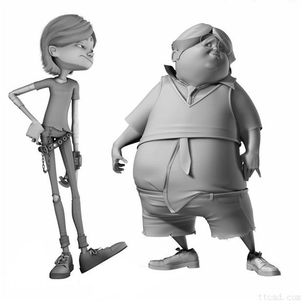 3DMAX打造个性鲜明卡通角色(图文教程),3DMAX打造个性鲜明卡通角色,要求,设计,这个,第6张