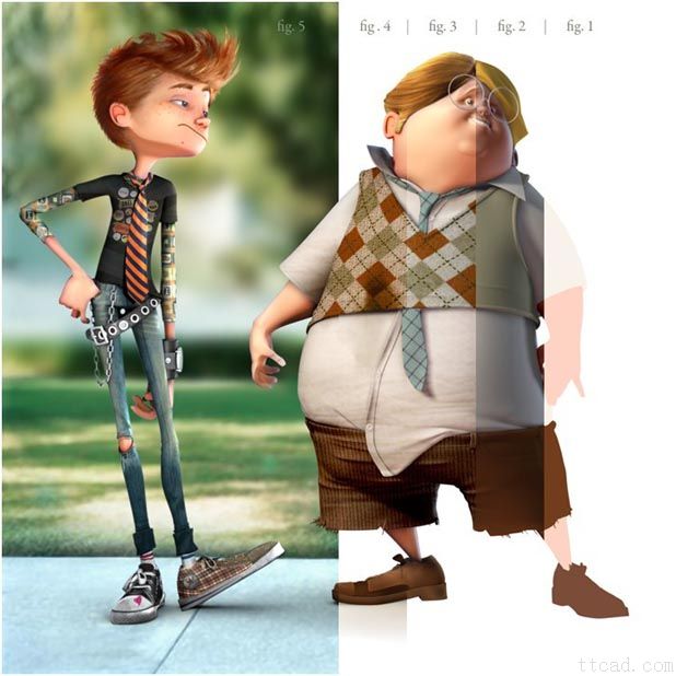 3DMAX打造个性鲜明卡通角色(图文教程),3DMAX打造个性鲜明卡通角色,要求,设计,这个,第12张